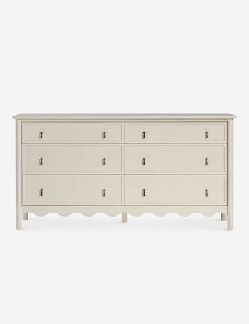 Open Box: Millie Dresser, Cream Oak