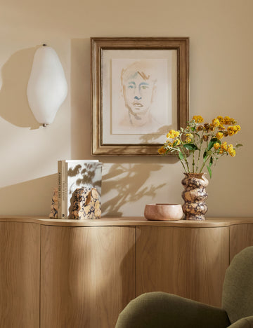 #color::white | Plush Puff sculptural wall sconce light