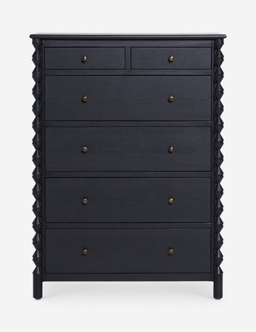 Open Box: Topia 6-Drawer Dresser, Black by Ginny Macdonald