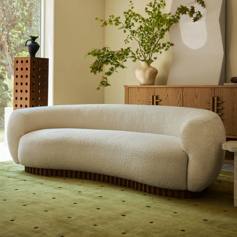 Rounded + Curved Sofas + Sectional Sofas