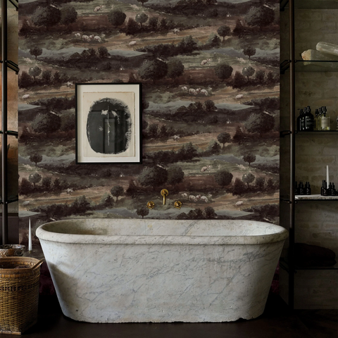 Bathroom Safe Wallpaper