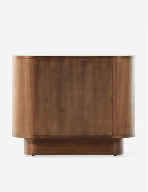 Open Box: Gilda Nightstand, Dark Brown