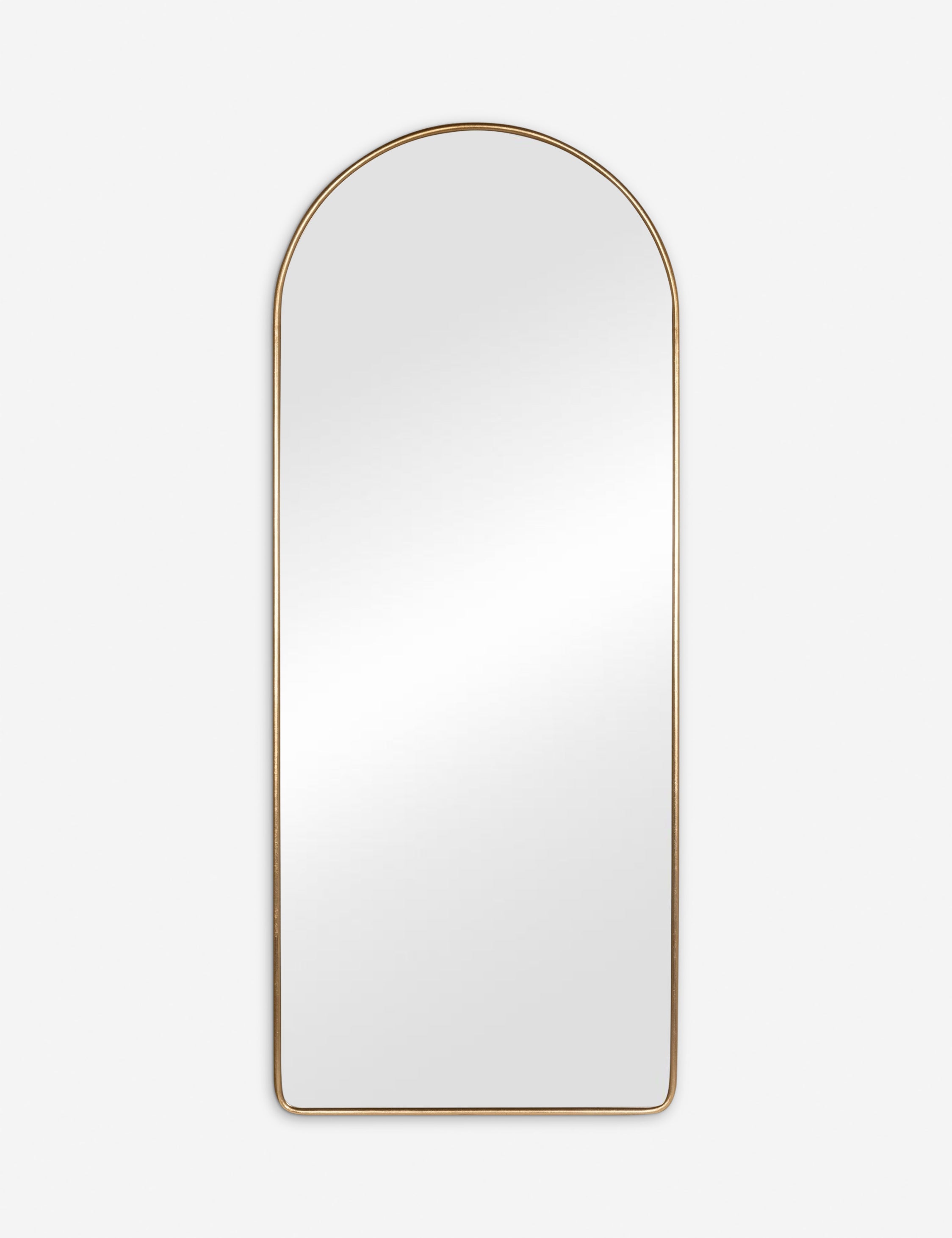 Open Box: Shashenka Floor Mirror, Gold