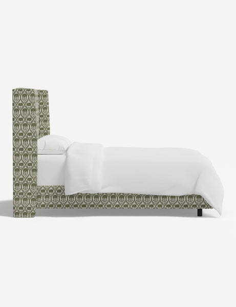 #color::olive-blockprint-floral #size::twin #size::full #size::queen #size::king #size::cal-king