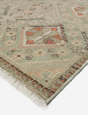 Vintage Turkish Hand-Knotted Wool Rug No. 408, 4' x 6'9