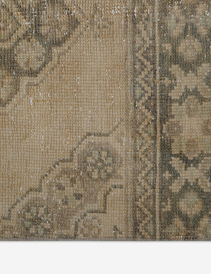 Vintage Turkish Hand-Knotted Wool Runner Rug No. 217, 2'5