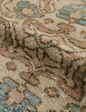 Vintage Turkish Hand-Knotted Wool Rug No. 445, 3'8