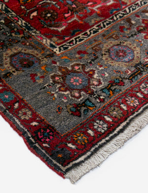 Vintage Turkish Hand-Knotted Wool Rug No. 446, 4'2