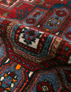 Vintage Turkish Hand-Knotted Wool Rug No. 446, 4'2