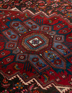 Vintage Turkish Hand-Knotted Wool Rug No. 446, 4'2