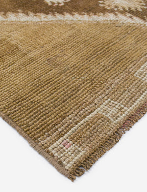 Vintage Turkish Hand-Knotted Wool Runner Rug No. 240, 2'10
