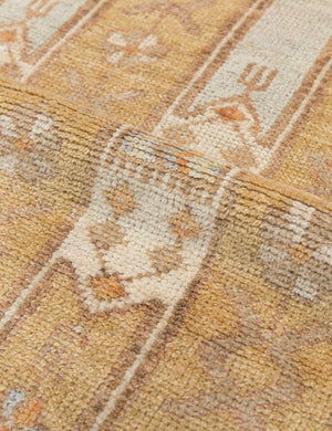 Vintage Turkish Hand-Knotted Wool Runner Rug No. 241, 2'11