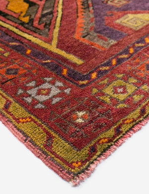 Vintage Turkish Hand-Knotted Wool Runner Rug No. 242, 4' x 14'1