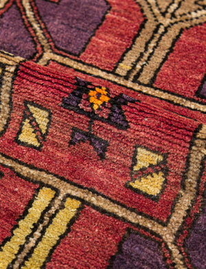 Vintage Turkish Hand-Knotted Wool Runner Rug No. 242, 4' x 14'1