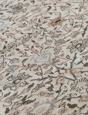 Vintage Turkish Hand-Knotted Wool Rug No. 586, 7'7
