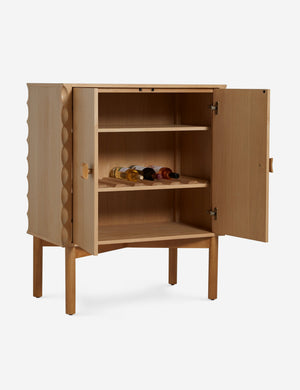 Open Box: Cami Bar Cabinet, Natural by Eny Lee Parker