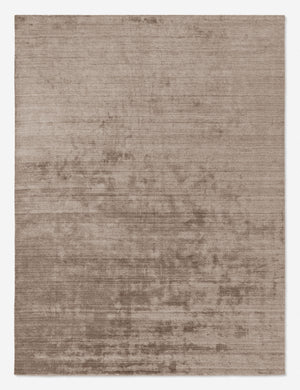 Chiltern hand-loomed viscose rug by Jake Arnold