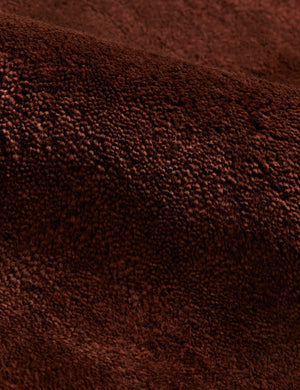Chiltern Rug Swatch by Jake Arnold, Rust