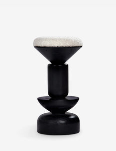 Open Box: Imara Bar Stool, Charcoal