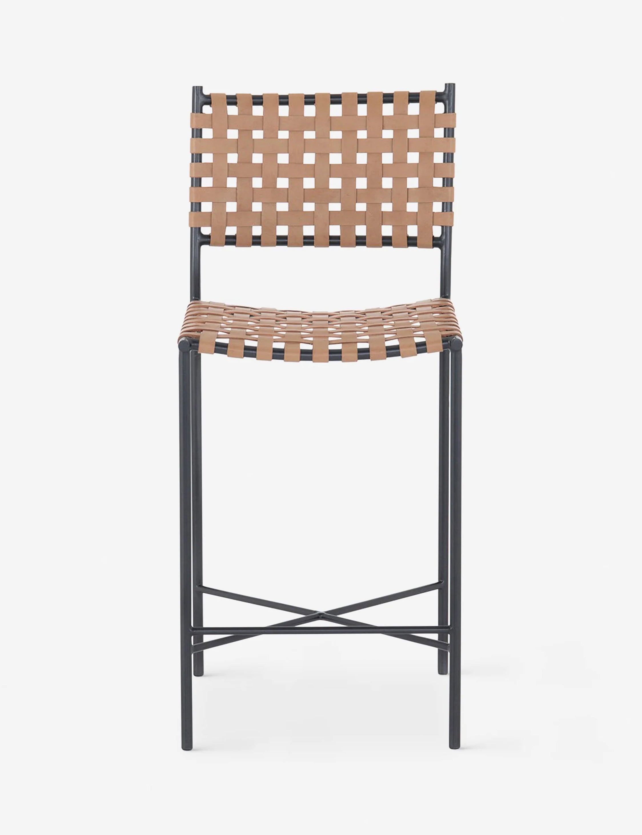 Open Box: Daniel Leather Counter Stool