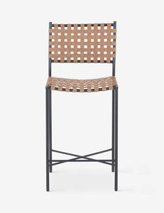 Open Box: Daniel Leather Counter Stool