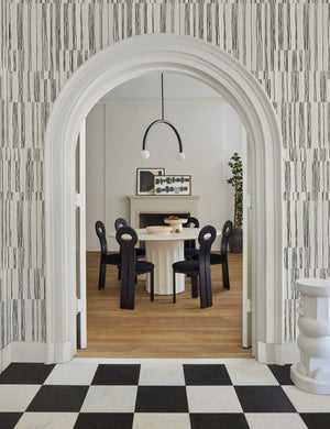 Broken Stripe Wallpaper by Sarah Sherman Samuel