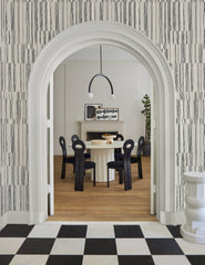Broken Stripe Wallpaper by Sarah Sherman Samuel