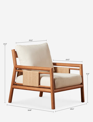 Loa Accent Chair : Natural