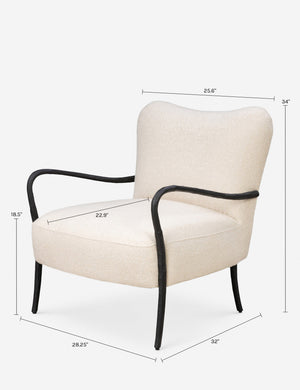 Tarah Accent Chair by Amber Lewis x Four Hands : Fallingbrook Cafe