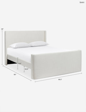 Open Box: Jane Bed Queen, Oyster