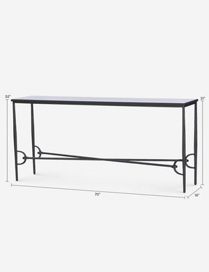 Emersyn Console Table : Black