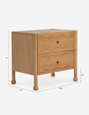 Open Box: Fontaine Nightstand, Natural by Aimee Song