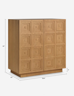Hanson Bar Cabinet : Natural
