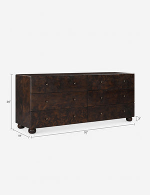 Hobbes Dresser : Dark Brown