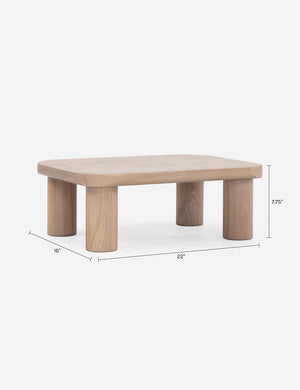 Kiral Nightstand by Sun at Six : Nude