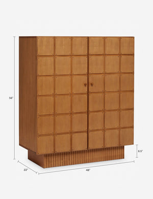 Open Box: Lee Tall Dresser, Russet by Sarah Sherman Samuel