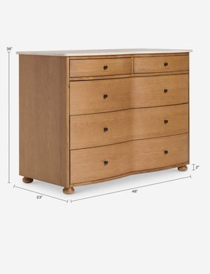 Open Box: Newburgh Dresser, Light Caramel by Ginny Macdonald