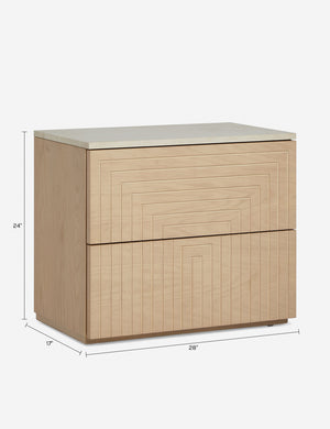 Rayner Nightstand : Natural Oak