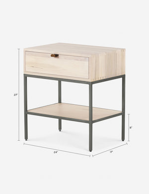 Rosamonde Nightstand : Natural