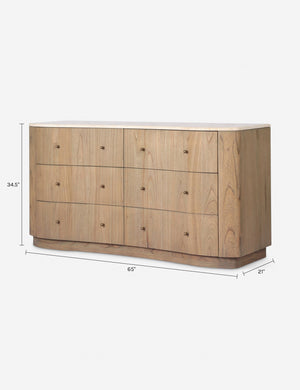 Rosebury 6-Drawer Dresser : Natural