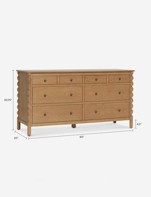 Topia 8-Drawer Dresser by Ginny Macdonald : Black