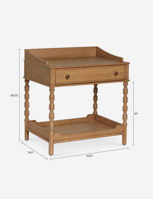 Topia Nightstand by Ginny Macdonald : Black