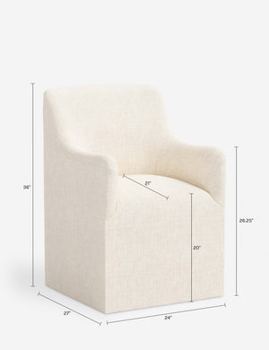Astoria Dining Chair : Tan Gingham