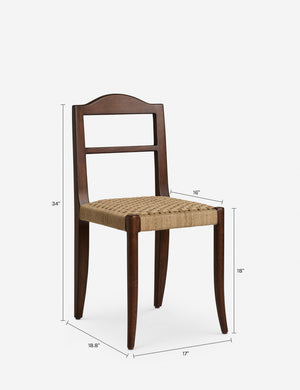 Isabelle Dining Chair by Heidi Caillier : Natural Woven