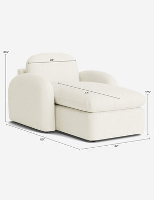 Neve Chaise by Aimee Song : Balsam Classic Velvet
