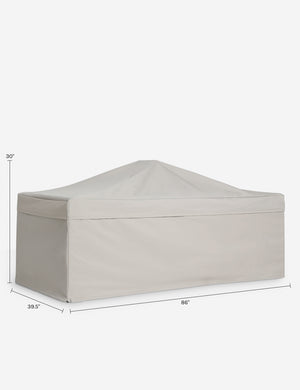 Abbot Dining Table Outdoor Furniture Cover : Tan