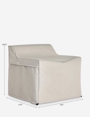 Gally Accent Chair Outdoor Furniture Cover : Tan