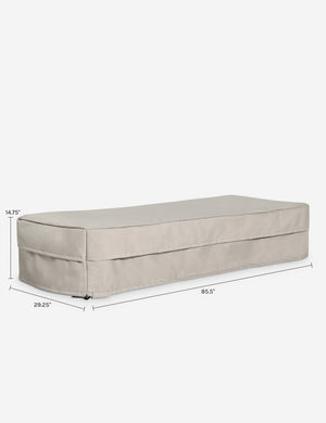 Hadler Chaise Outdoor Furniture Cover : Tan