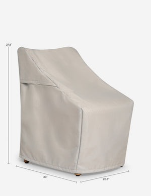 Hadler Dining Chair Outdoor Furniture Cover : Tan