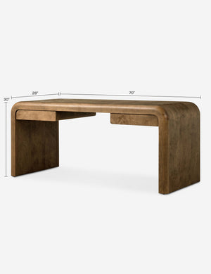 Kristoffer Desk : Natural Burl